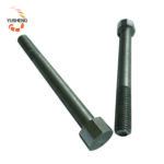 L9 Grade High Strength Left Hand Thread Hex Cap Screw - 9 Radial Lines