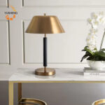 Electroplated Metal Table Lamp with E14 Bulb - Image 2