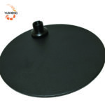 150-180mm Adjustable 3mm Thick Matte Black Round Disc - Image 2
