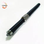19x190+15.5x190mm Sanded Black Telescopic Pipe for Lighting