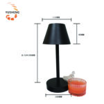 13mm Diameter Rotatable Head Lamp Body - 180mm Straight Pipe + 100mm Base (Matte Black) - Image 2