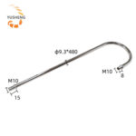 9.3x480mm Double-Headed Single Bent Tube - Image 6