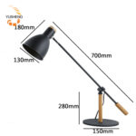 Flexible Desk Lamp Arm - Stable Positioning & Smooth Adjustment - Image 2