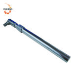 15.5x11.5 White Chrome Telescopic Tube with Universal Joint - Image 2