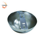 80mm Ceiling Semi-Circular Base with Mounting Plate - Bright Chrome Finish - Image 3