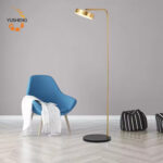 Modern Simple Gold Circle Floor Lamp for Home Bedroom - Image 3