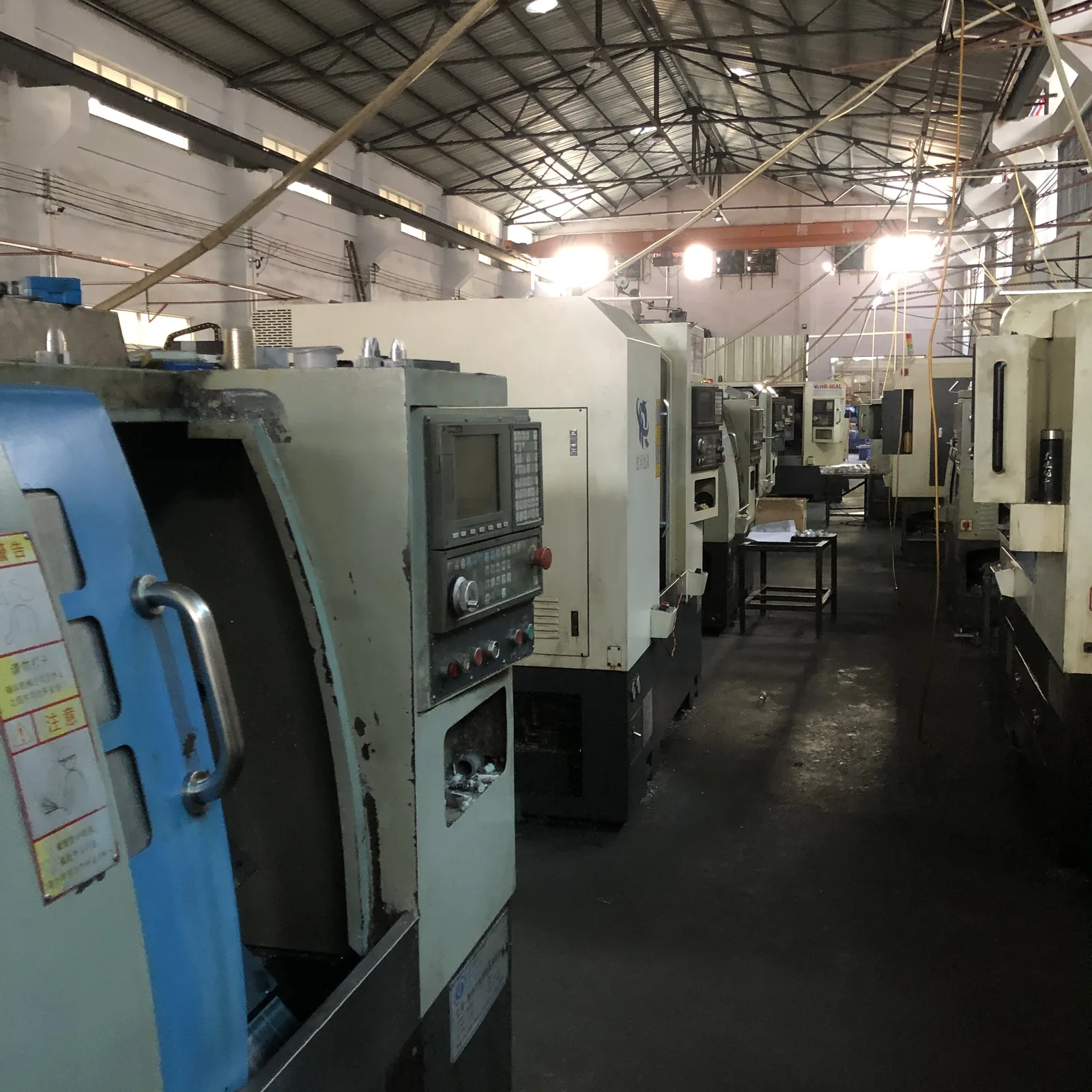 Production line at the Yusheng factory